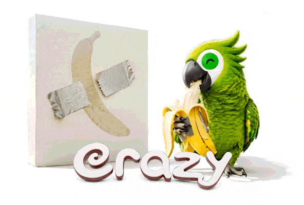 Ejs – Crazy Parrot maskot